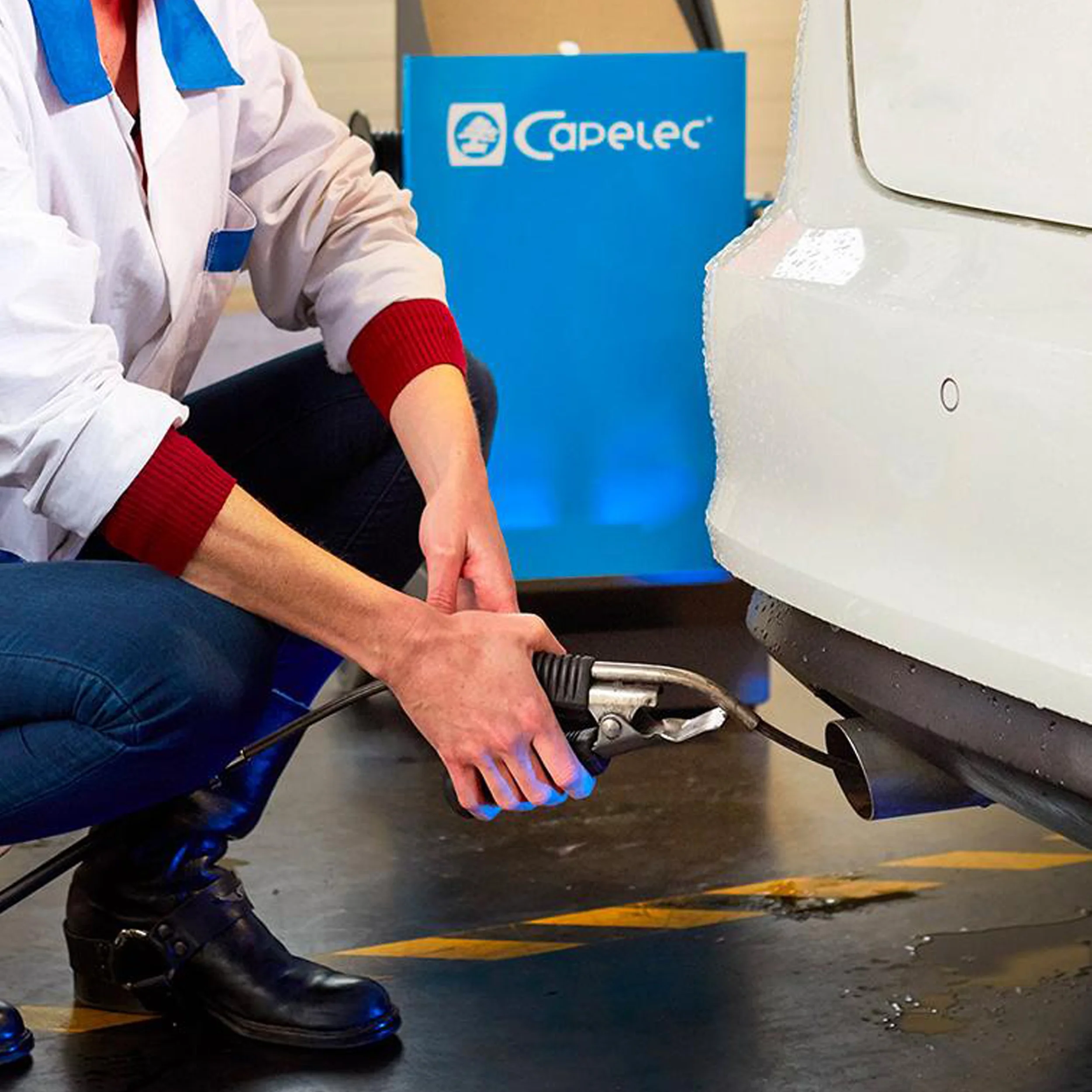 ANALYSEUR 4 GAZ AVEC SERVANTE