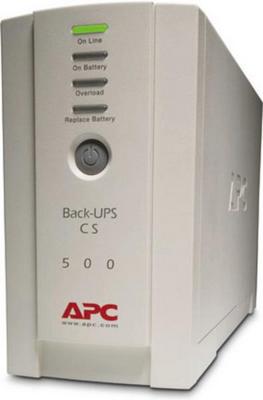 APC Onduleur Back-UPS 500VA - 230V - autonomie 3 min 56