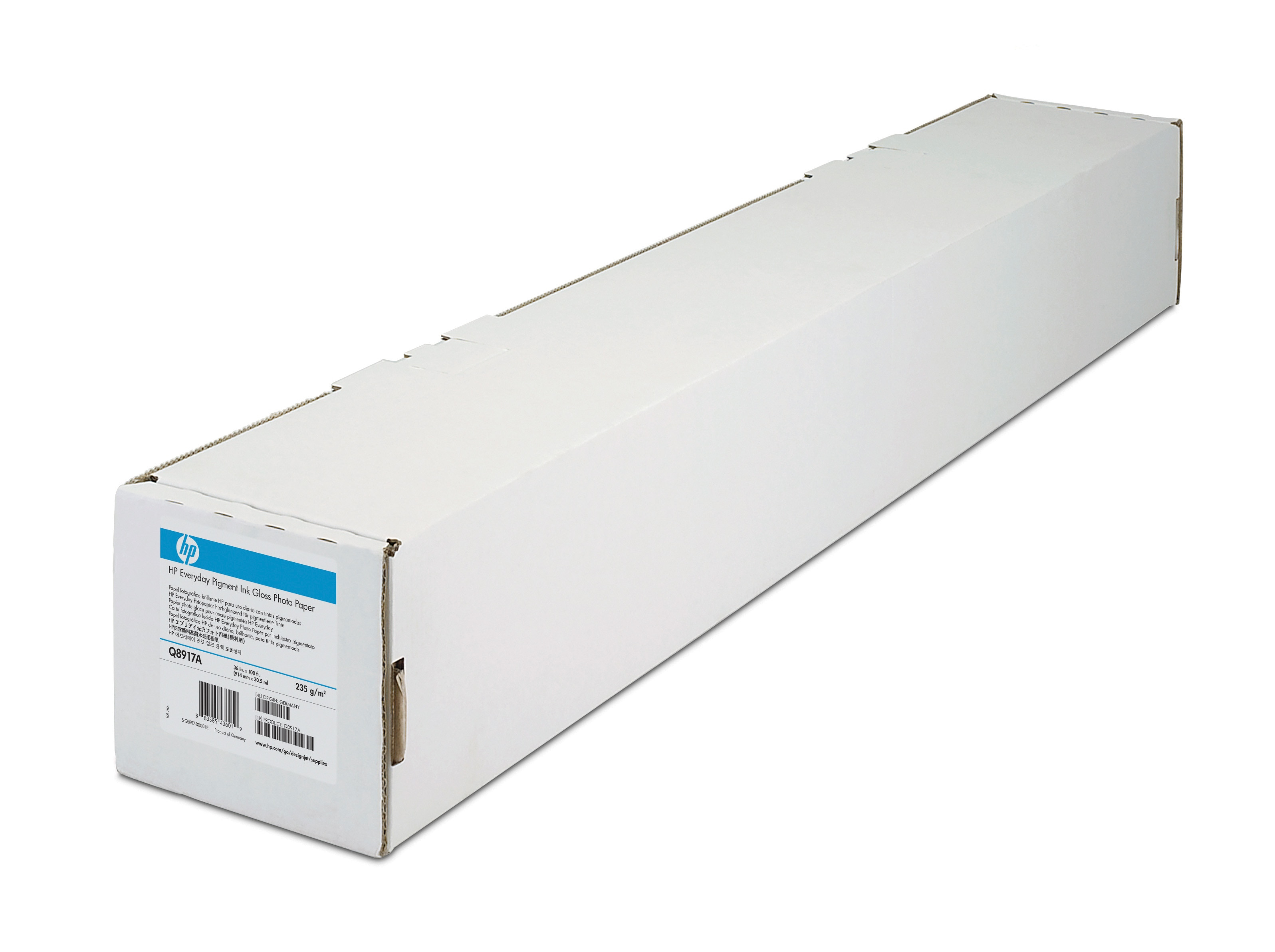 HP COATED heavyweight  papier blanc inkjet 130g/m2 610mm x 30.5m 1 rouleau pack de 1