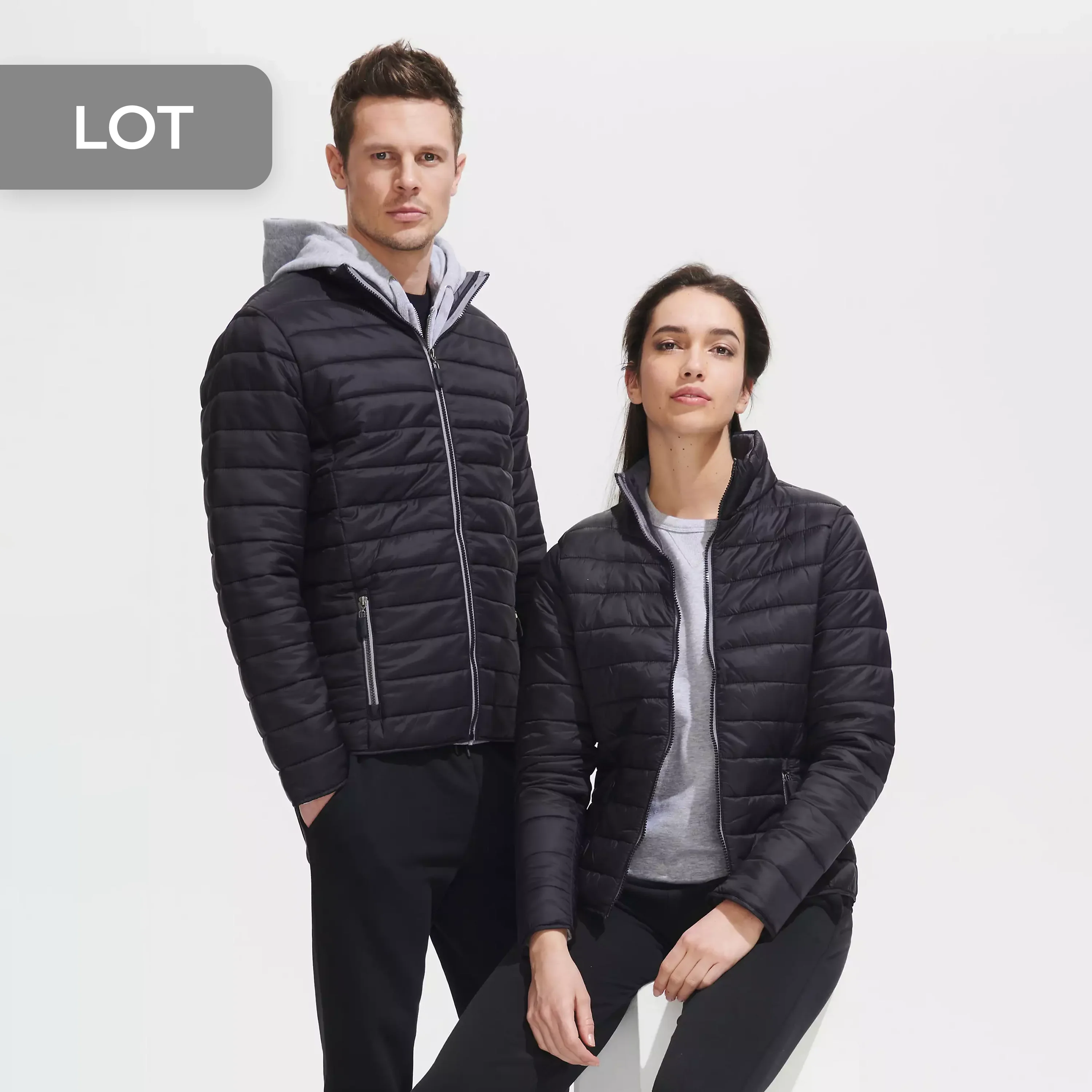 VESTE MATELASSÉE PERSONNALISABLE 