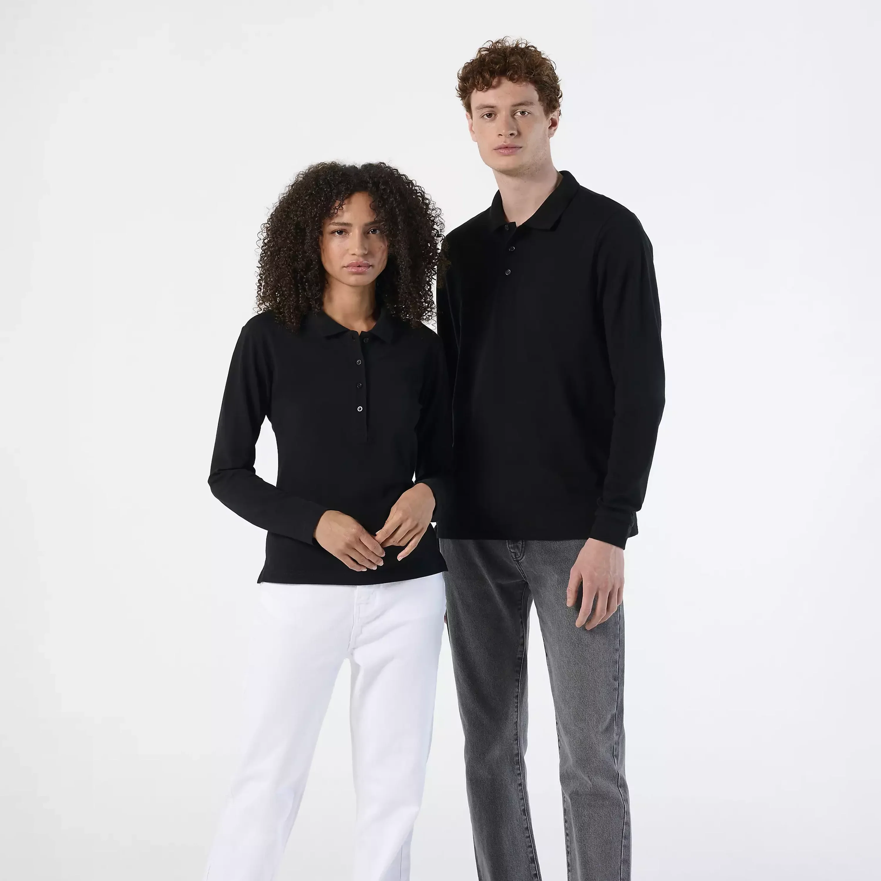 POLO MANCHES LONGUES PERSONNALISABLE