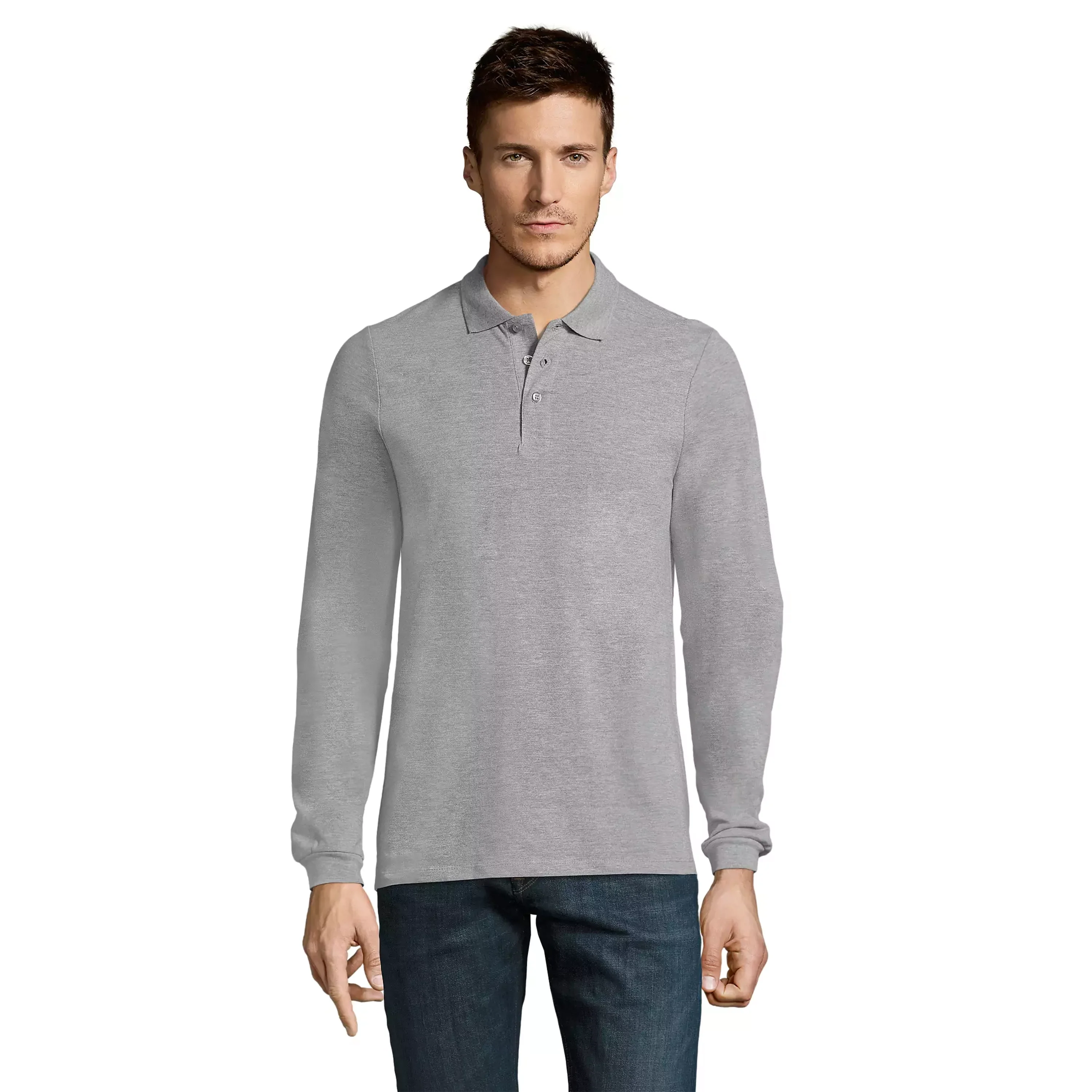 POLO MANCHES LONGUES PERSONNALISABLE