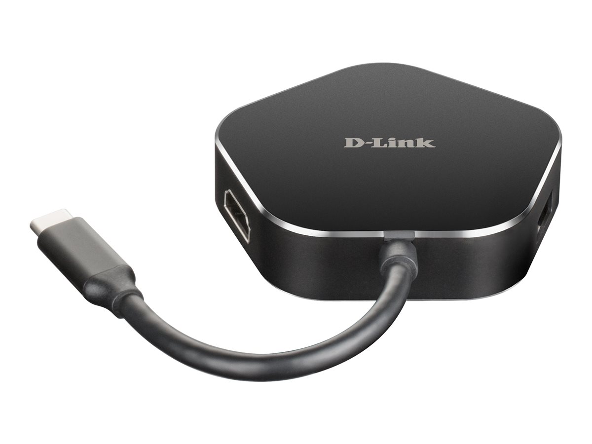 D-LINK USB-C 4-in-1 HDMI charging
