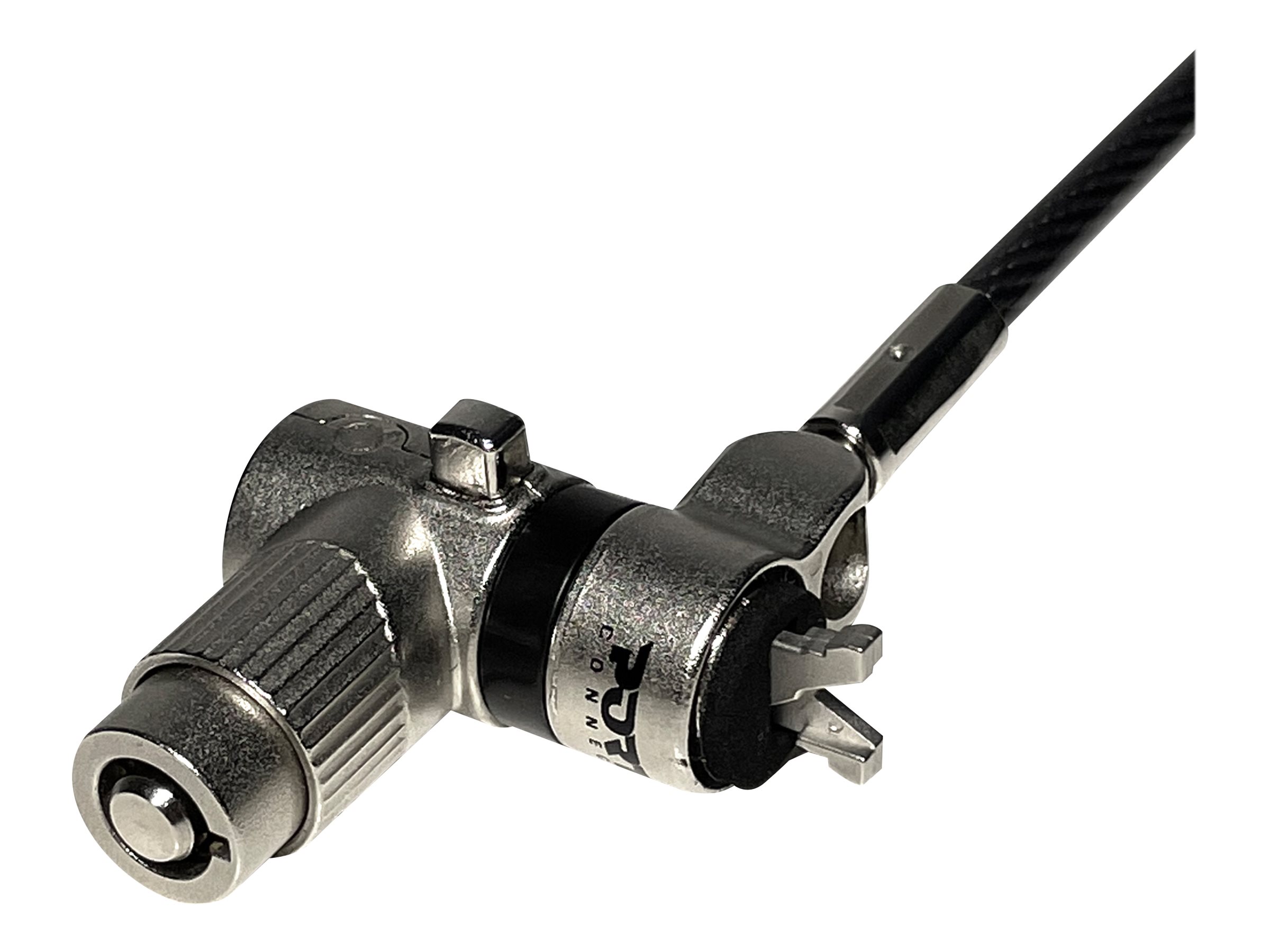 PORT DESIGNS Keyed Switchable Security Cable Lock All in one K-Lock/Noble Wedge/Nano