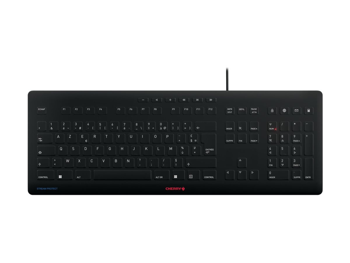 CHERRY Stream Protect Corded Keyboard (FR)