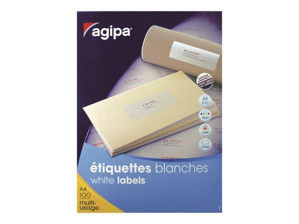 1 Boite de 100 Planches d'étiquettes multiusages 70x35 mm soit 2400 é