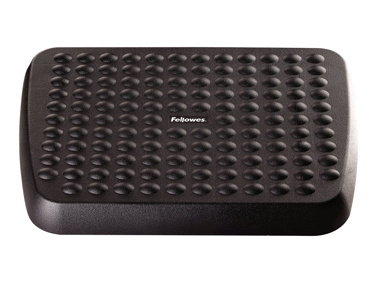 Fellowes Foot Rest Under Desk - Standard Foot Support Ergonomic Foot Rest with Textured Surface - Foot Rest Stool for Office & Home Use - Black