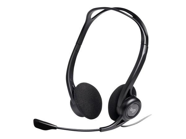 Logitech 960 Casque Avec fil Arceau Appels/Musique USB Type-A Noir