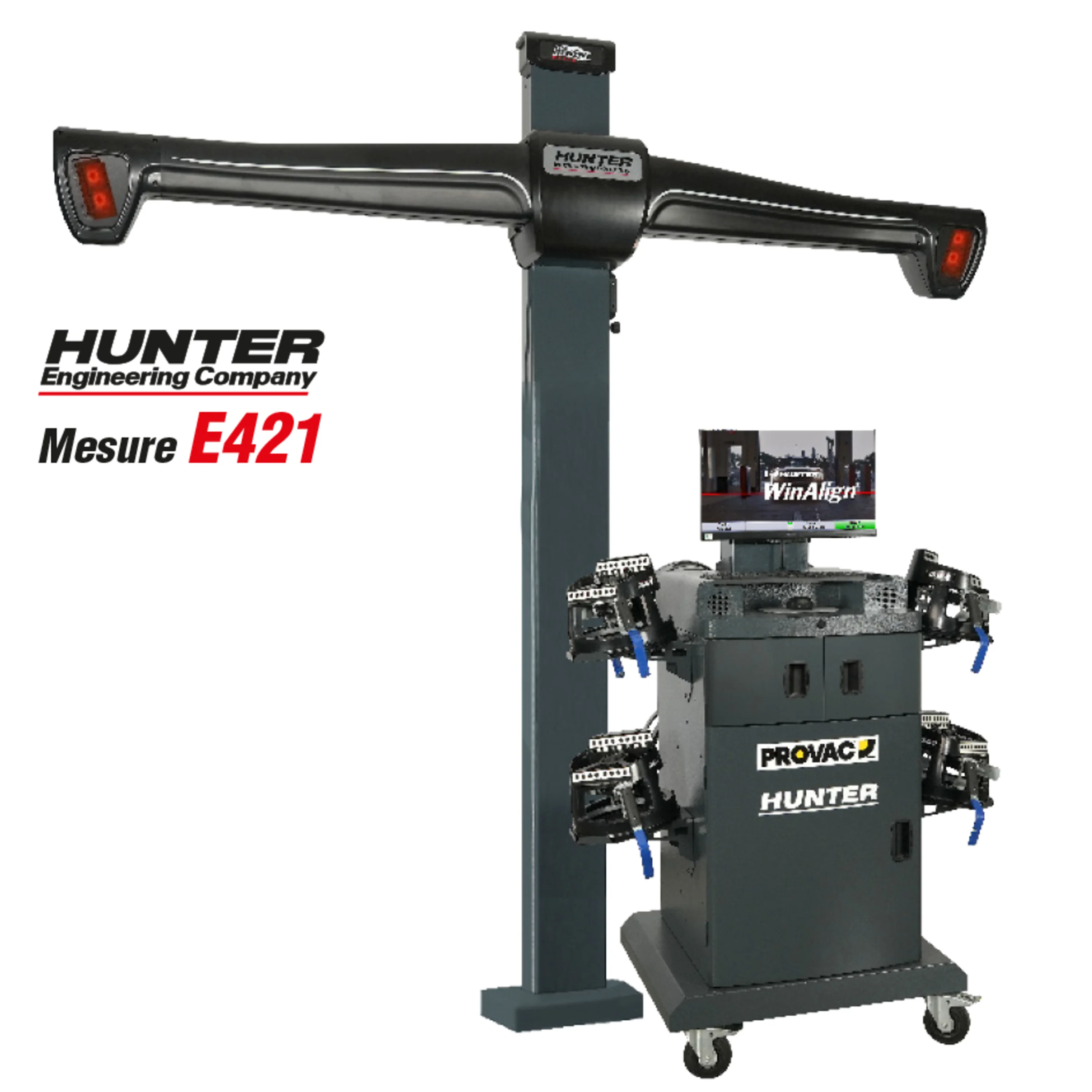 CONTROLEUR DE GEOMETRIE HUNTER P2 mesure e421