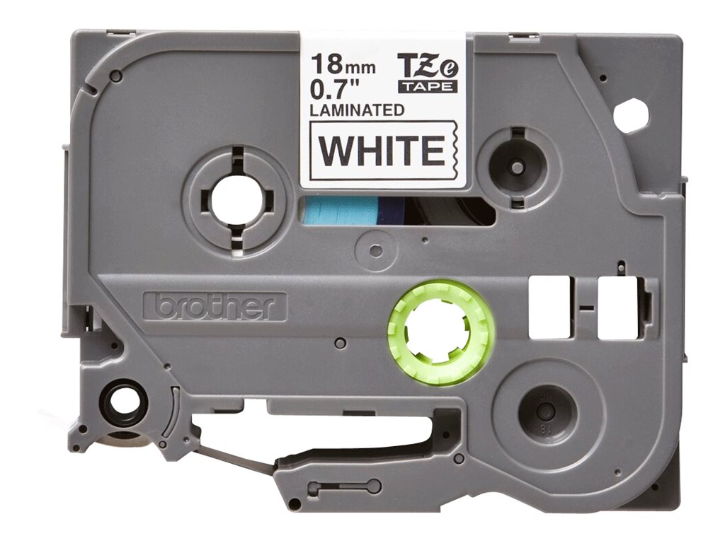 Brother TZE-241 label-making tape Black on white