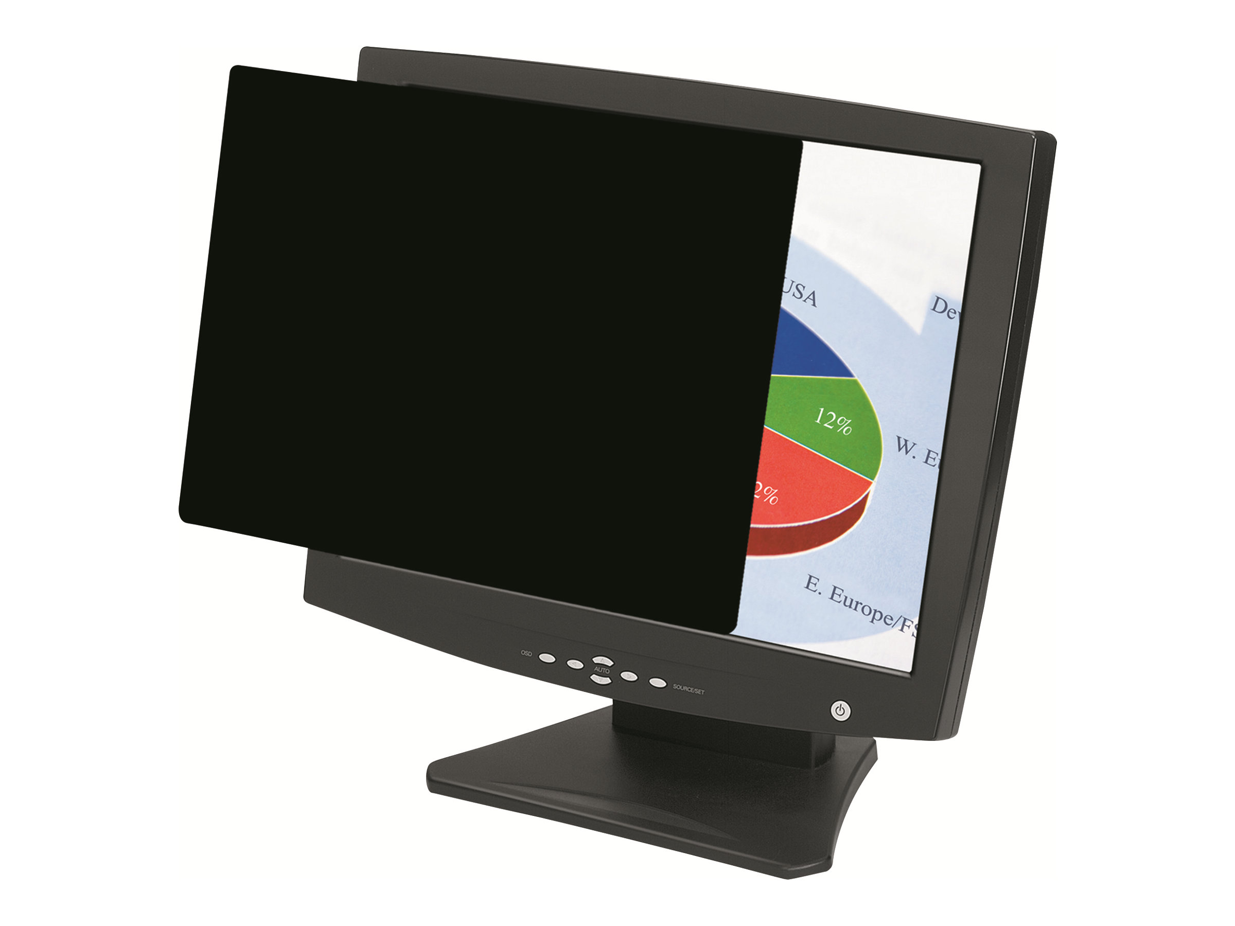 Fellowes PrivaScreen 61 cm (24") Moniteur Filtre de confidentialité sans bords pour ordinateur
