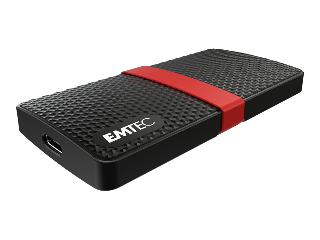 1 Disque dur externe SSD Emtec USB 3.1 -512Go