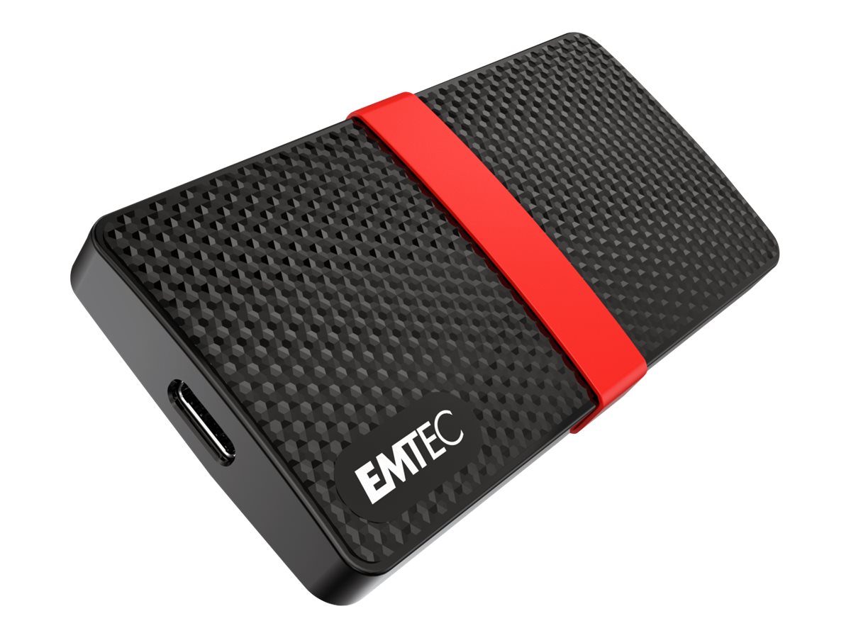 1 Disque dur externe SSD Emtec USB 3.1 -512Go