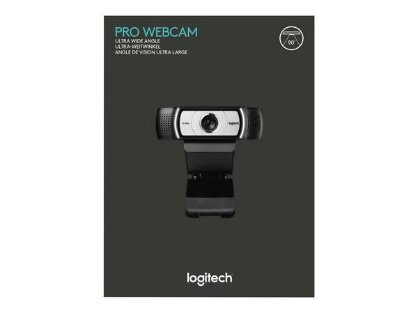 Logitech C930e webcam 1920 x 1080 pixels USB Noir
