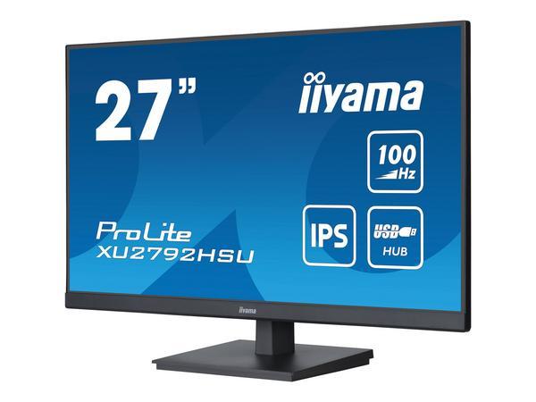 iiyama ProLite XU2792HSU-B6 écran plat de PC 68,6 cm (27") 1920 x 1080 pixels Full HD LED Noir