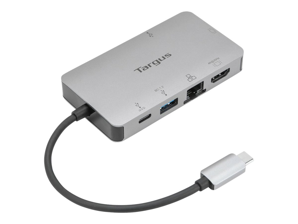 Targus DOCK419 Avec fil USB 3.2 Gen 1 (3.1 Gen 1) Type-C Gris