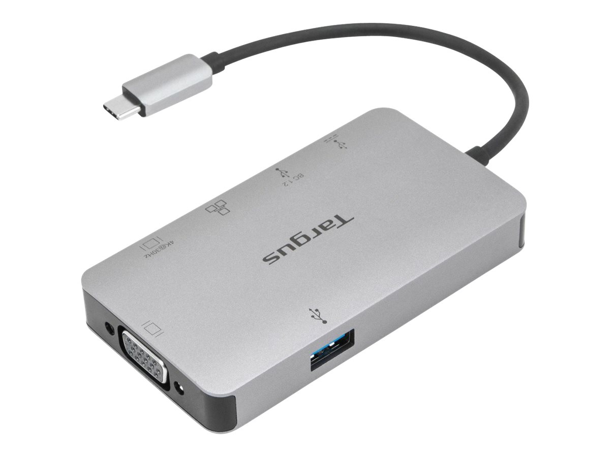 Targus DOCK419 Avec fil USB 3.2 Gen 1 (3.1 Gen 1) Type-C Gris