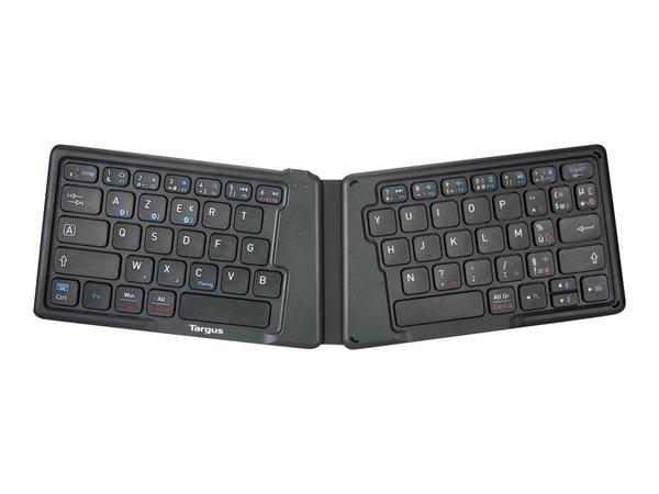 Targus AKF003FR clavier Universel Bluetooth AZERTY Français Noir