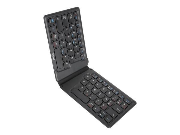 Targus AKF003FR clavier Universel Bluetooth AZERTY Français Noir