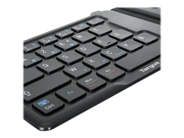Targus AKF003FR clavier Universel Bluetooth AZERTY Français Noir