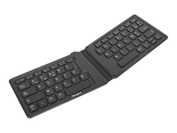 Targus AKF003FR clavier Universel Bluetooth AZERTY Français Noir