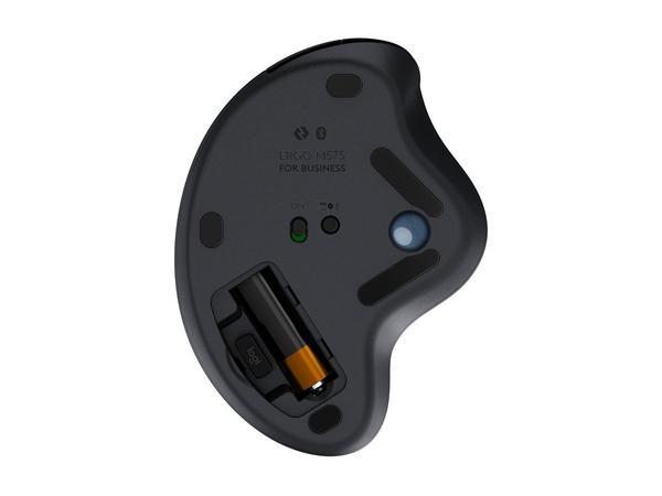 Logitech ERGO M575 for Business souris Bureau Droitier RF sans fil + Bluetooth Trackball 2000 DPI