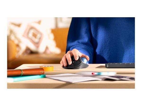 Logitech ERGO M575 for Business souris Bureau Droitier RF sans fil + Bluetooth Trackball 2000 DPI