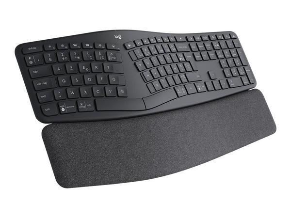 Logitech K860 for Business clavier Bureau Bluetooth AZERTY Français Graphite
