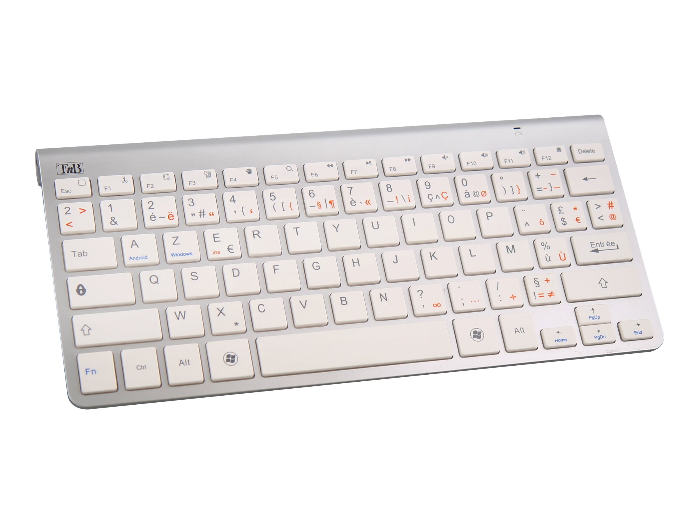 1 Clavier bluetooth 3.0 universel - blanc