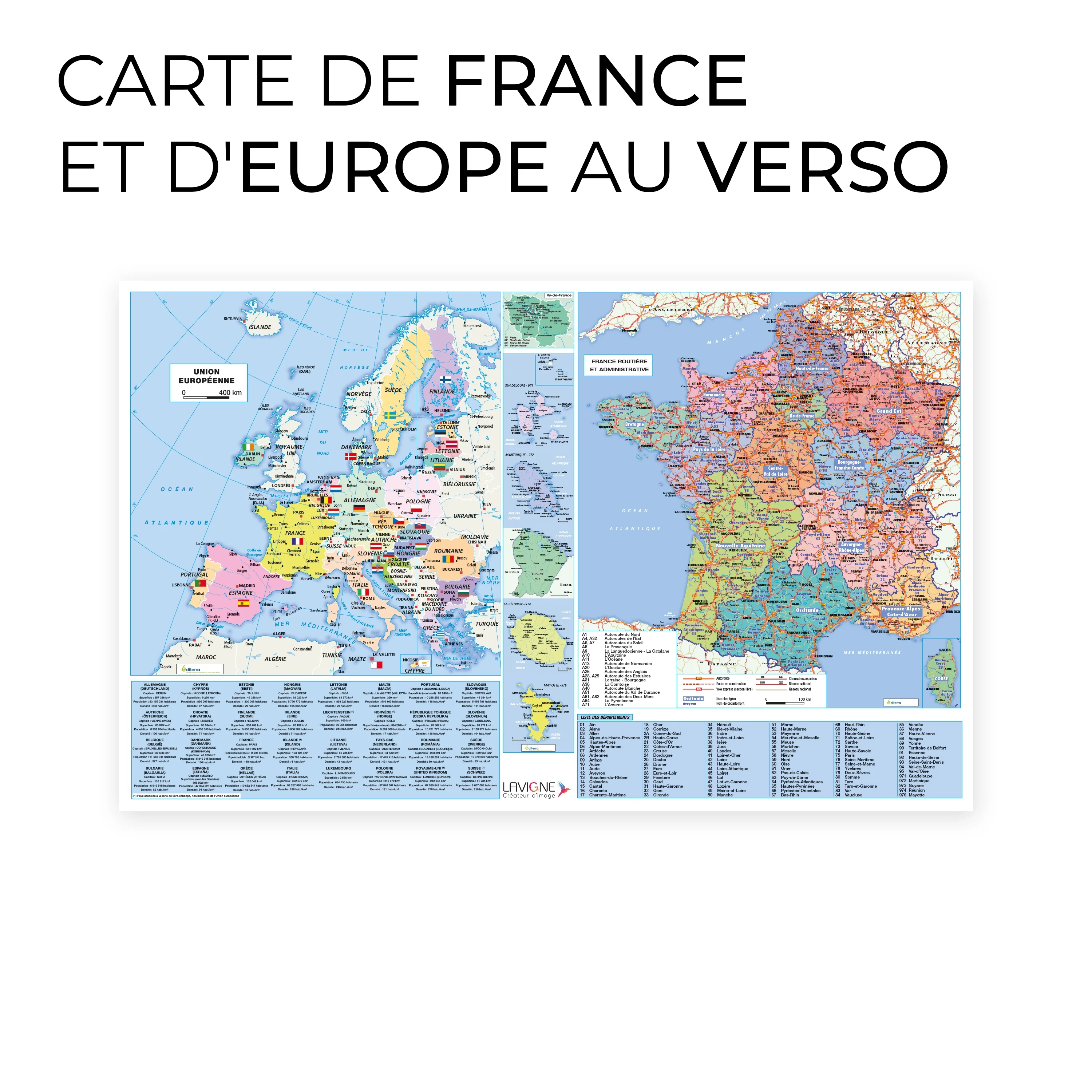 CALENDRIER MAXI COULEUR  (63 x 40,5 CM) - PERSONNALISABLE