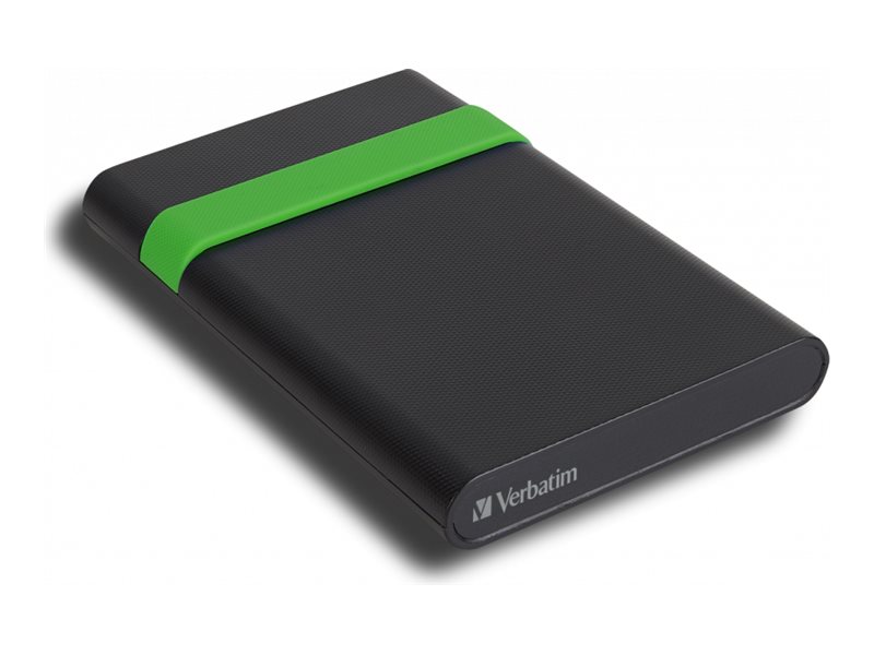 Verbatim 53111 disque dur externe 512 Go 5400 tr/min 2.5" Micro-USB B 2.0/3.2 Gen 1 (3.1 Gen 1) Noir, Vert