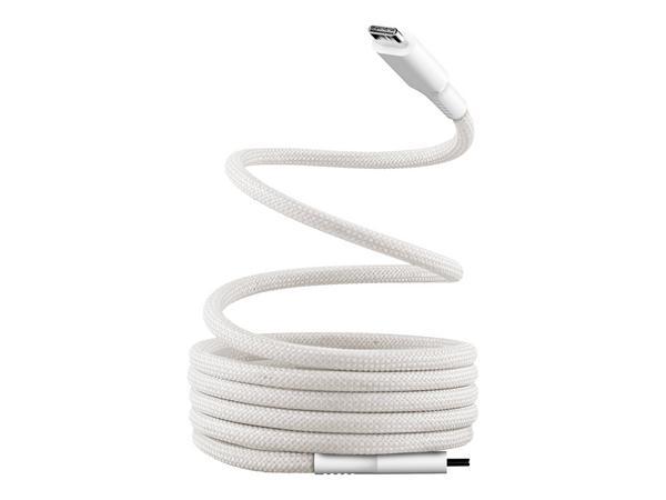 1 Câble  USB-C/USB-C magnétique - Blanc