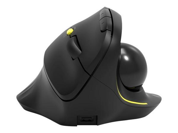 1 Souris sans fil Bluetooth rechargeableERGO Trackball - Noir