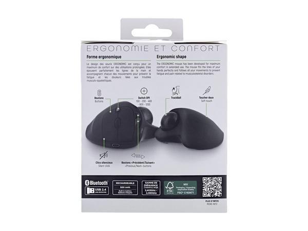 1 Souris Trackball sans fil