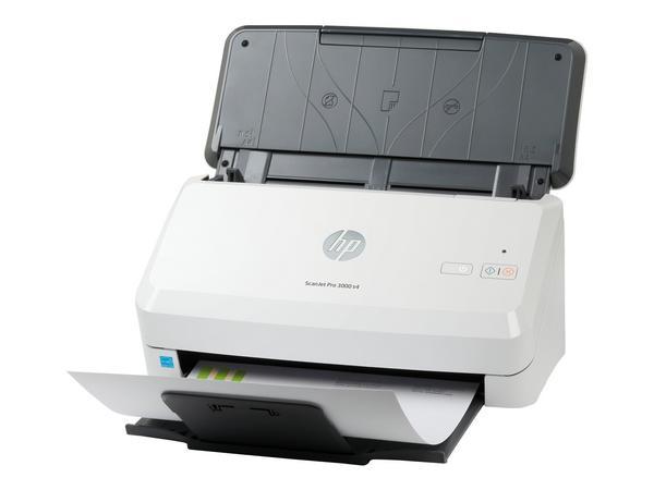 HP Scanjet Pro 3000 s4 Alimentation papier de scanner 600 x 600 DPI A4 Noir, Blanc