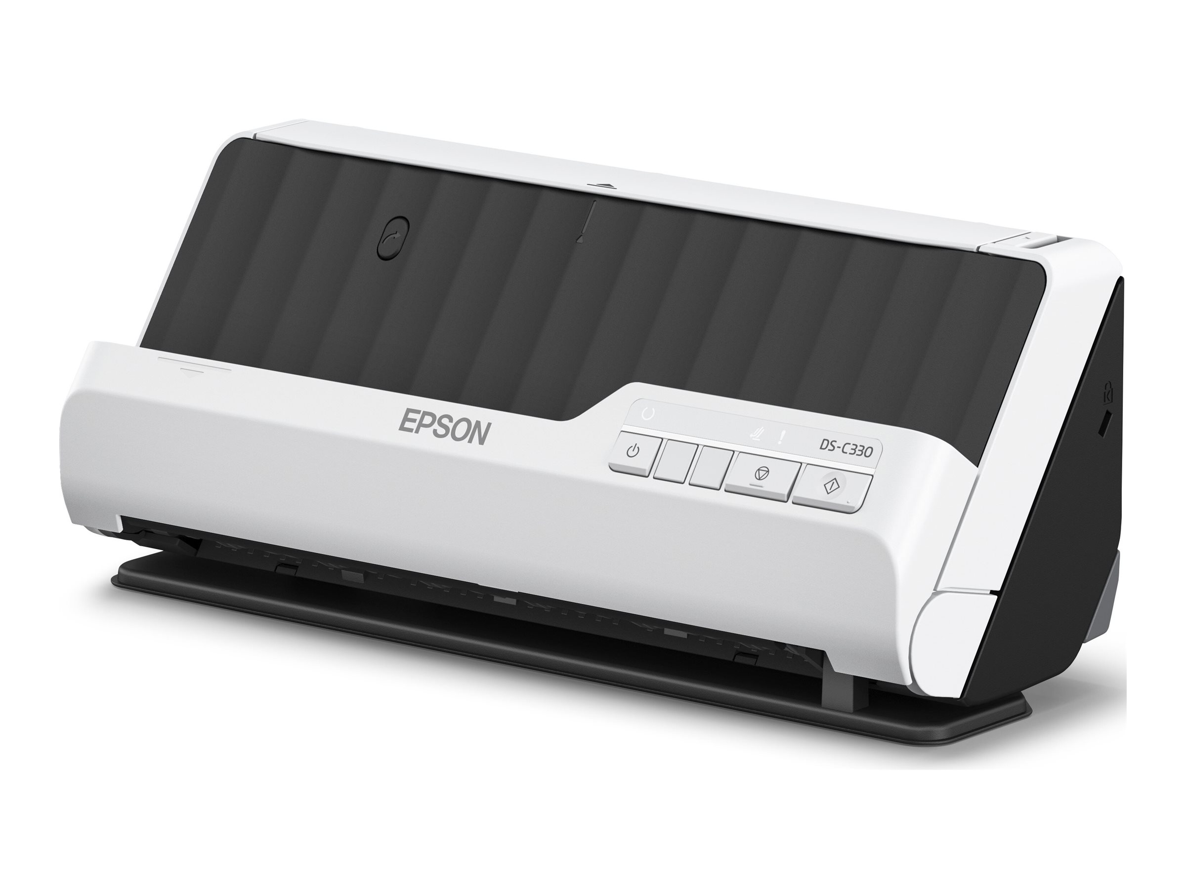 Epson DS-C330 Chargeur automatique de documents + Scanner à feuille 600 x 600 DPI A4 Noir, Blanc