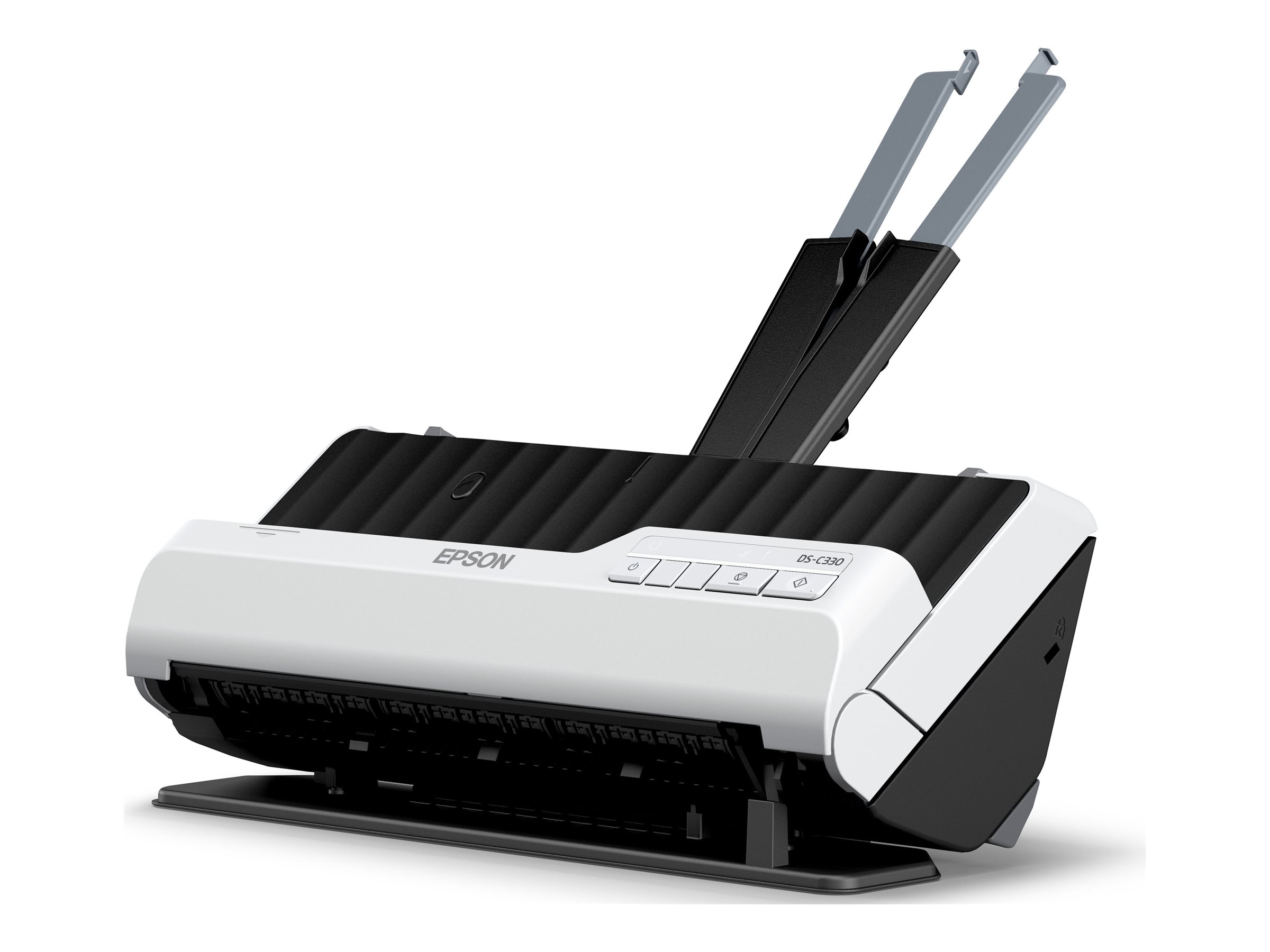 Epson DS-C330 Chargeur automatique de documents + Scanner à feuille 600 x 600 DPI A4 Noir, Blanc