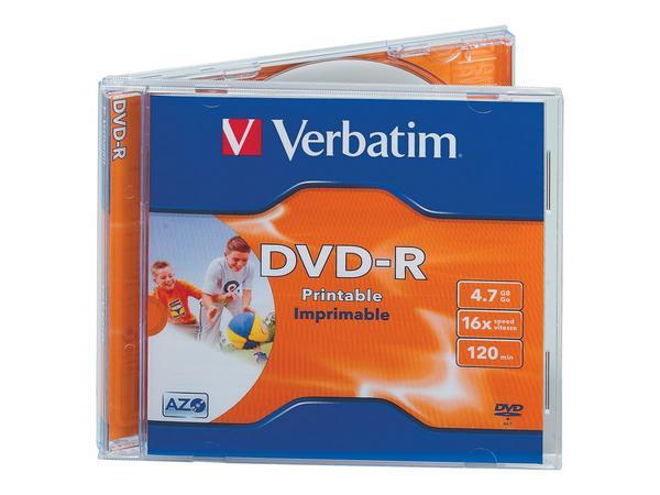 Verbatim 43521 DVD vierge 4,7 Go DVD-R 10 pièce(s)