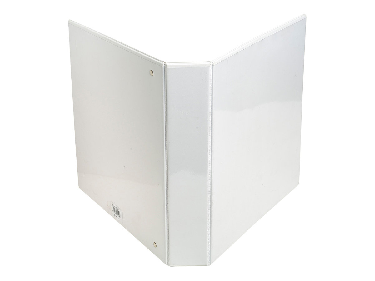 1 Classeur personnalisation 3 faces Kreacover en PVC - blanc