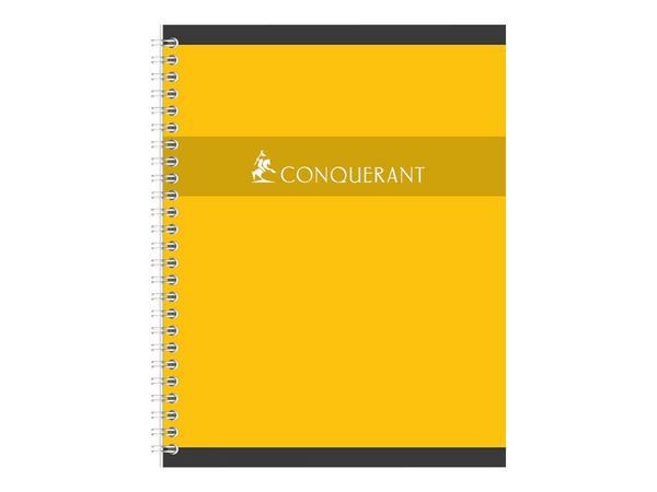 1 Cahier spirale Conquérant 70g, 17X22, Seyes, 180 pages