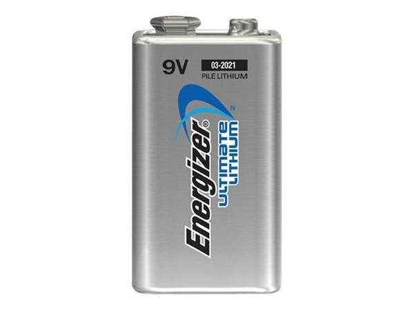 1 Pile lithium ENERGIZER 6LR61 (9V)