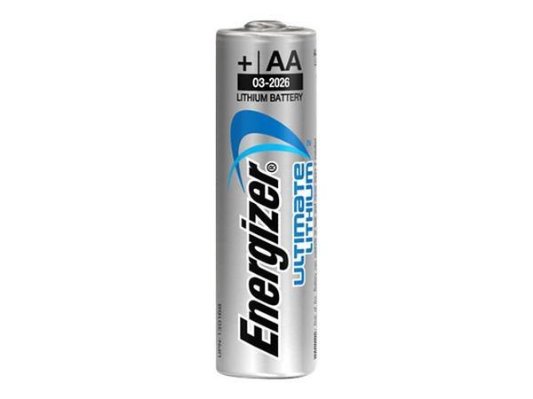 1 Blister de 4 Piles lithium ENERGIZER L91 (AA)