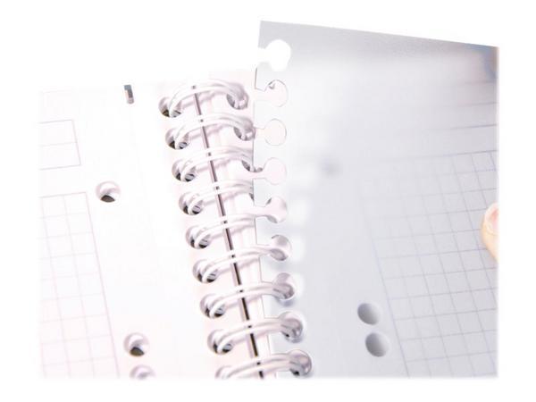 1 Cahier spirale Evolutiv A4+ 240p, 5x5,+ 3 intercalaires