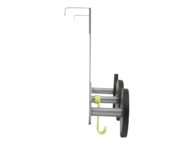 1 Patère de porte Trio en métal et polypropylène 3 patères