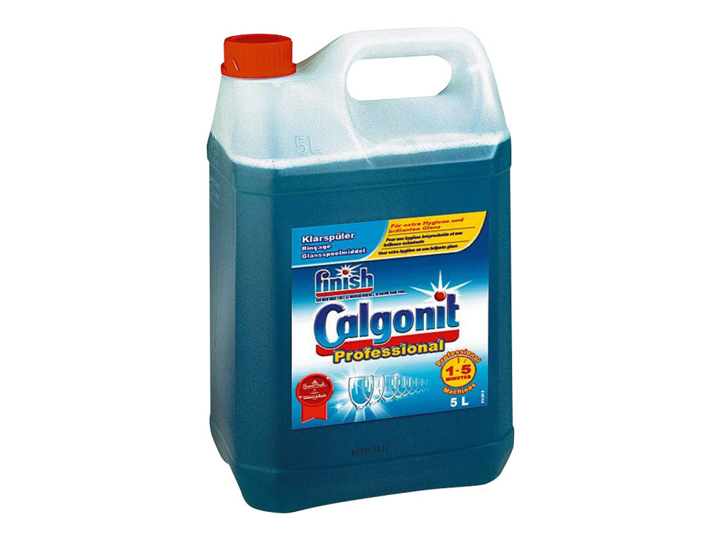 1 Bidon de 5 litres Finish CALGONIT Professionnel rinçage extra hygiène