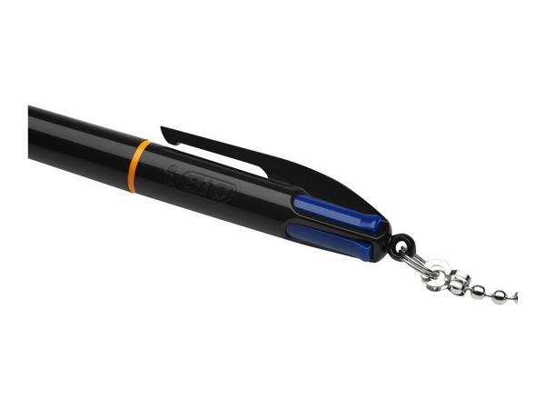 1 Stylo bille sur socle BIC - 4 recharges- Ecriture moyenne