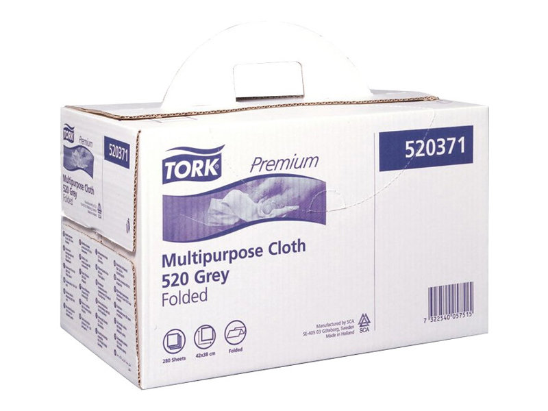 1 Chiffons de nettoyage industriel TORK Plié Handy Box W7