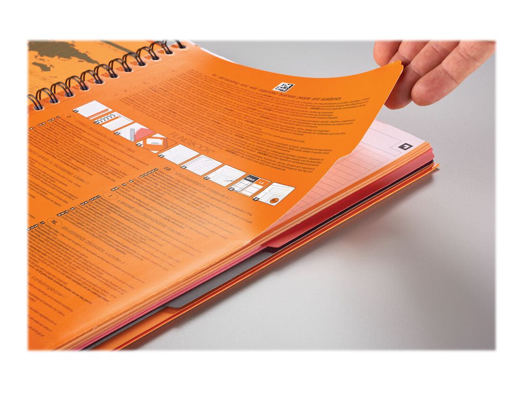 1 Cahier Filingbook OXFORD InternationalA4 - Ligné 6 mm