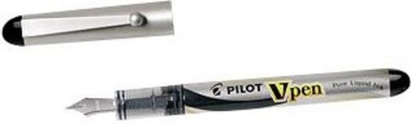 1 Etui de 6 Stylos-plumes jetables PILOT V-Pen - en pochette