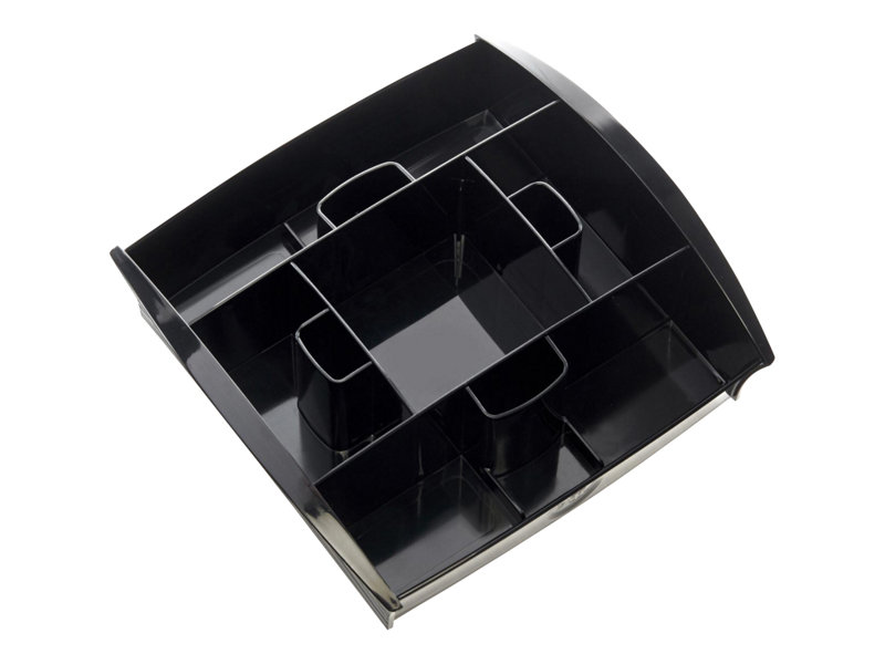 1 Plateau distributeur café thé - dimensions 205 x 216 x H 68 mm